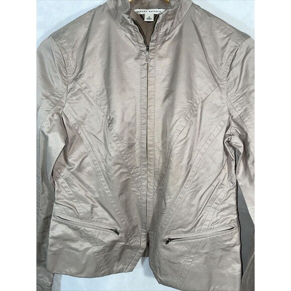 Banana Republic Jacket Size S Beige - Picture 8 of 10